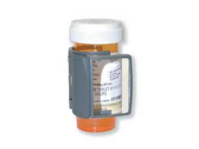Lighted Pill Bottle Magnifier
