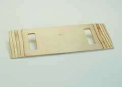 Transfer Board with Cutout Handles