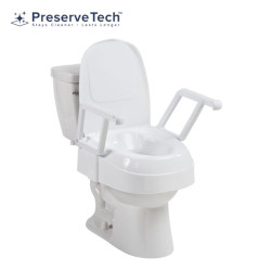 PreserveTech Universal Raised Toilet Seat